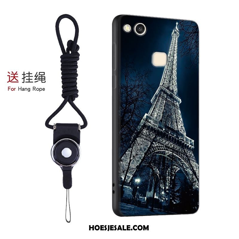 Huawei P10 Lite Hoesje Zacht Jeugd Siliconen Mobiele Telefoon Blauw Korting