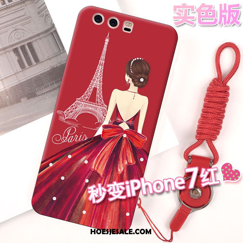 Huawei P10 Plus Hoesje Anti-fall Mobiele Telefoon Schrobben Siliconen Rood Online