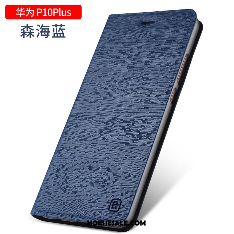 Huawei P10 Plus Hoesje Clamshell Bescherming Anti-fall Blauw Hoes Korting