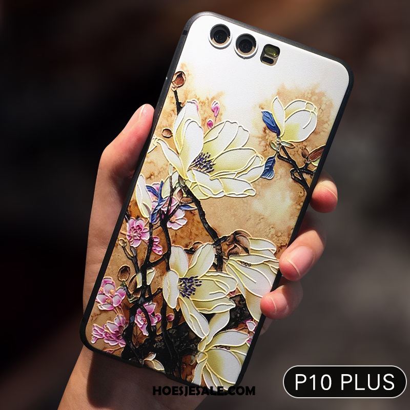 Huawei P10 Plus Hoesje Geel Siliconen Hoes Anti-fall Mobiele Telefoon Kopen