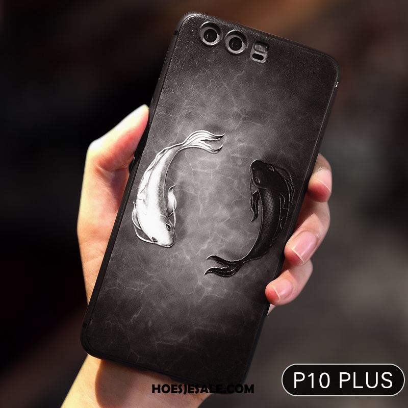 Huawei P10 Plus Hoesje Geel Siliconen Hoes Anti-fall Mobiele Telefoon Kopen