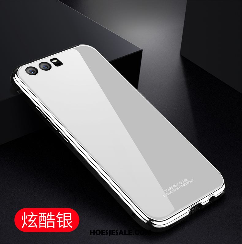Huawei P10 Plus Hoesje Luxe Hoes Mobiele Telefoon Trendy Merk Glas Korting