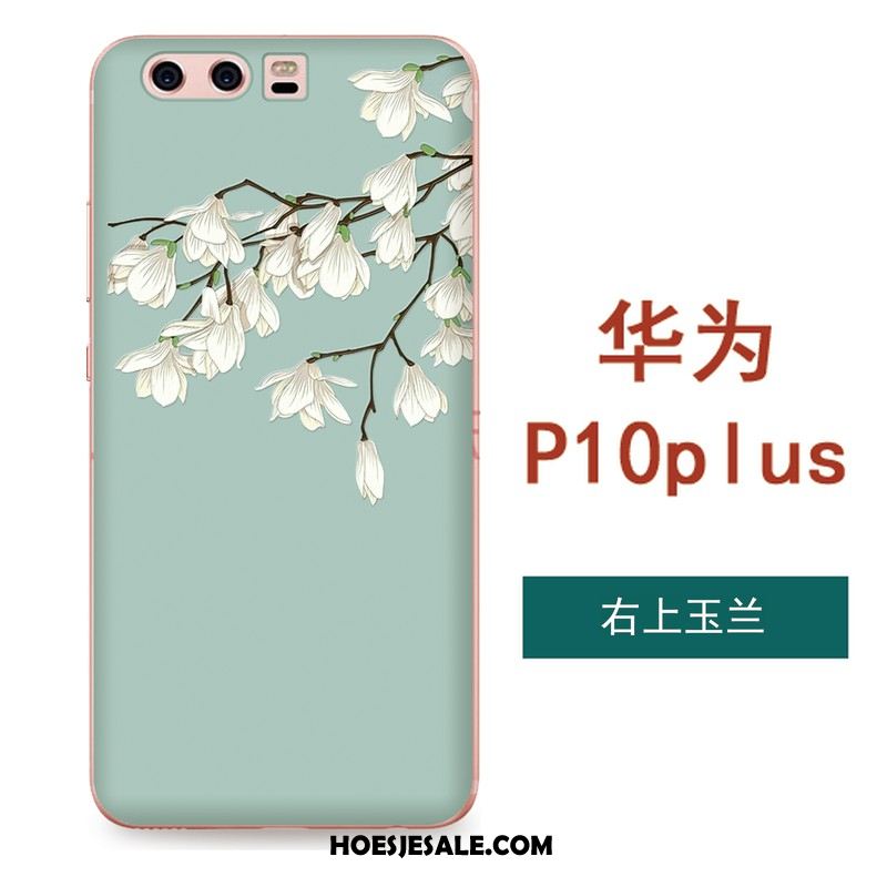 Huawei P10 Plus Hoesje Mobiele Telefoon Siliconen All Inclusive Zacht Groen