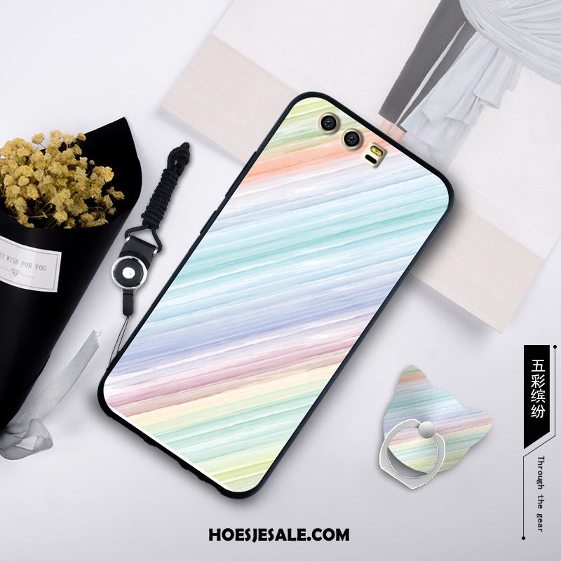 Huawei P10 Plus Hoesje Pu Anti-fall All Inclusive Hoes Mobiele Telefoon Online