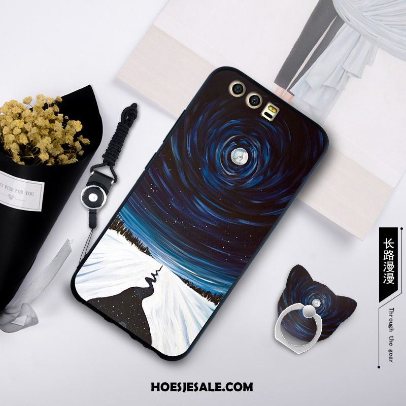 Huawei P10 Plus Hoesje Pu Anti-fall All Inclusive Hoes Mobiele Telefoon Online