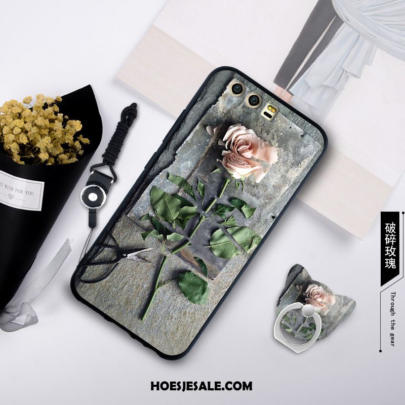 Huawei P10 Plus Hoesje Pu Anti-fall All Inclusive Hoes Mobiele Telefoon Online