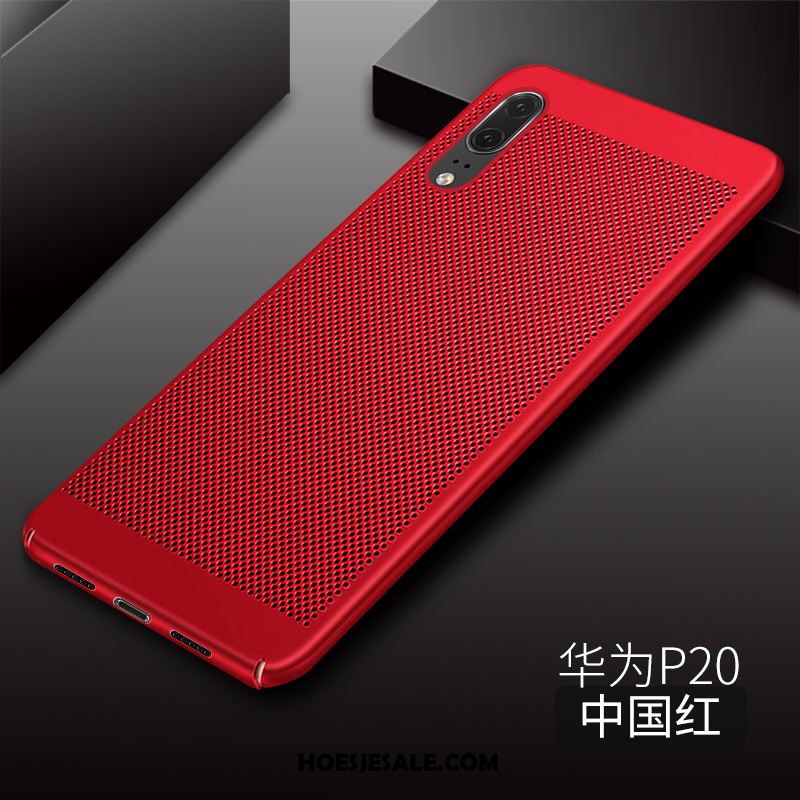 Huawei P20 Hoesje Ademend Het Uitstralen Anti-fall Mobiele Telefoon Hard Goedkoop