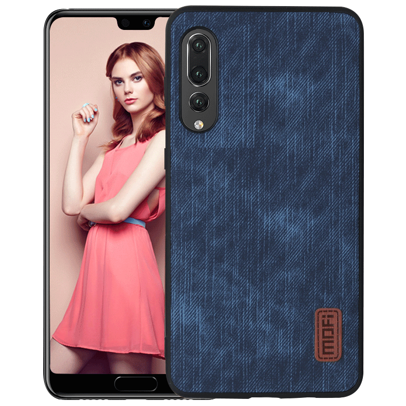 Huawei P20 Hoesje All Inclusive Persoonlijk Pu Bescherming Siliconen Goedkoop