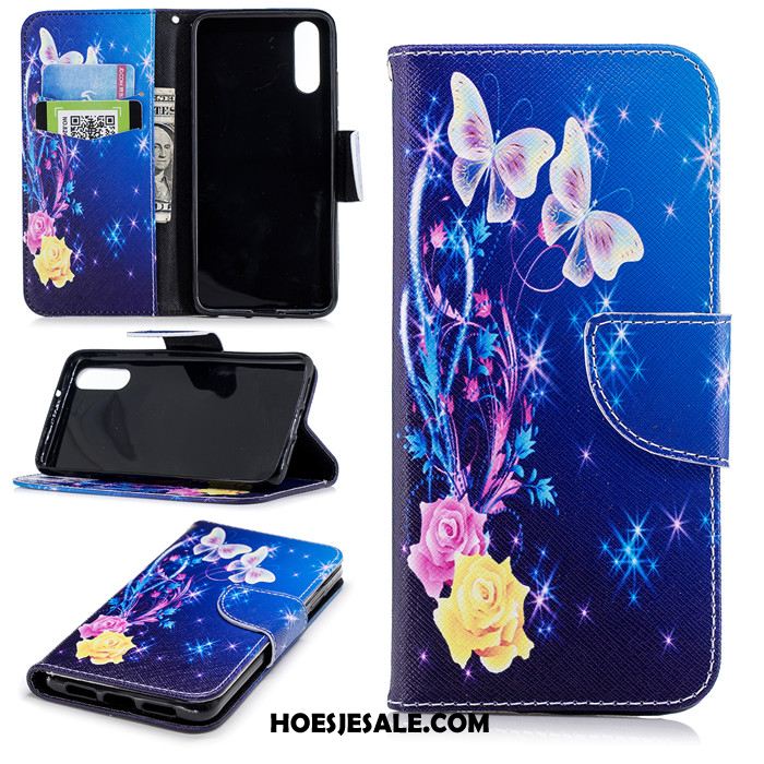 Huawei P20 Hoesje Anti-fall All Inclusive Mobiele Telefoon Clamshell Leren Etui Sale