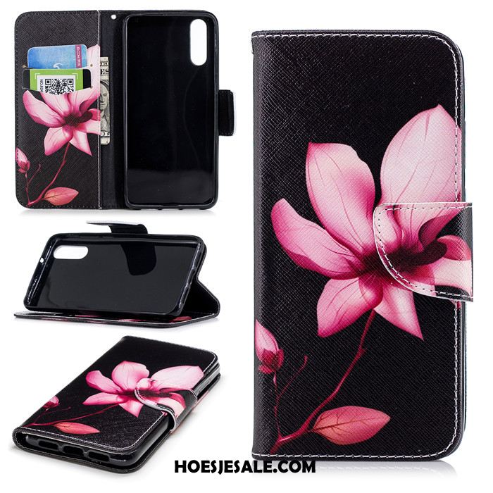 Huawei P20 Hoesje Anti-fall All Inclusive Mobiele Telefoon Clamshell Leren Etui Sale