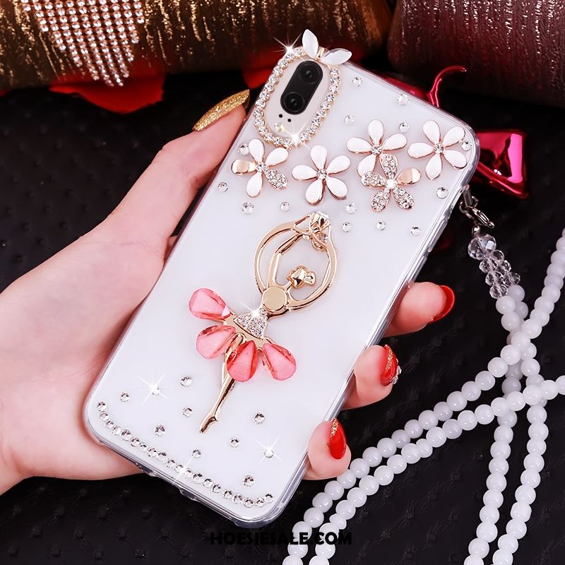 Huawei P20 Hoesje Doorzichtig Luxe Met Strass Mobiele Telefoon Kopen