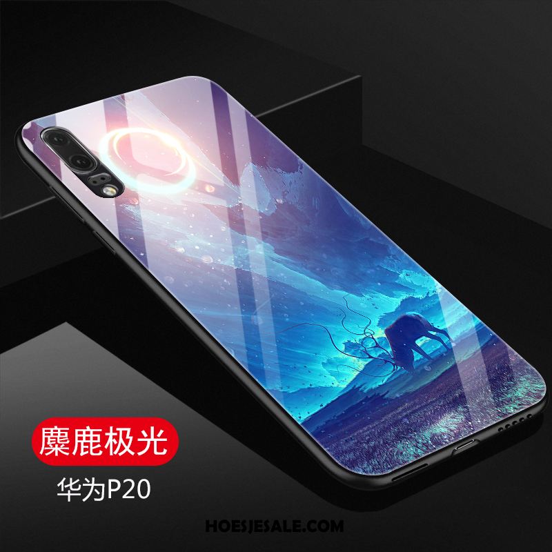 Huawei P20 Hoesje Glas Hoes Mobiele Telefoon Trend Scheppend Sale