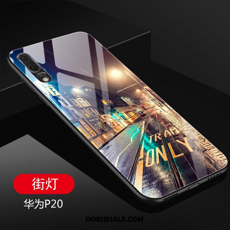 Huawei P20 Hoesje Glas Hoes Mobiele Telefoon Trend Scheppend Sale