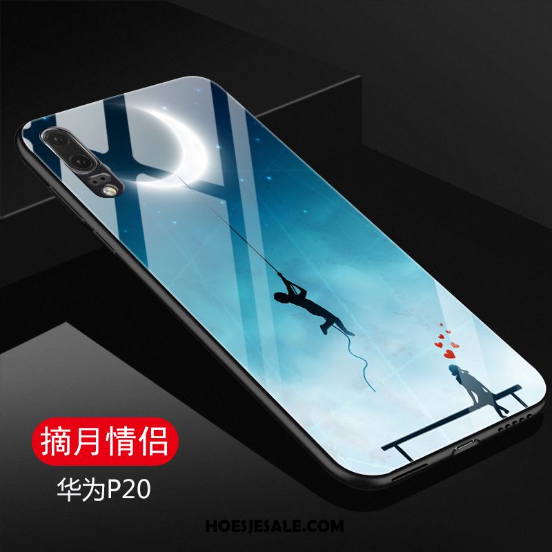 Huawei P20 Hoesje Glas Hoes Mobiele Telefoon Trend Scheppend Sale