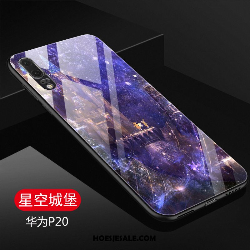 Huawei P20 Hoesje Glas Hoes Mobiele Telefoon Trend Scheppend Sale