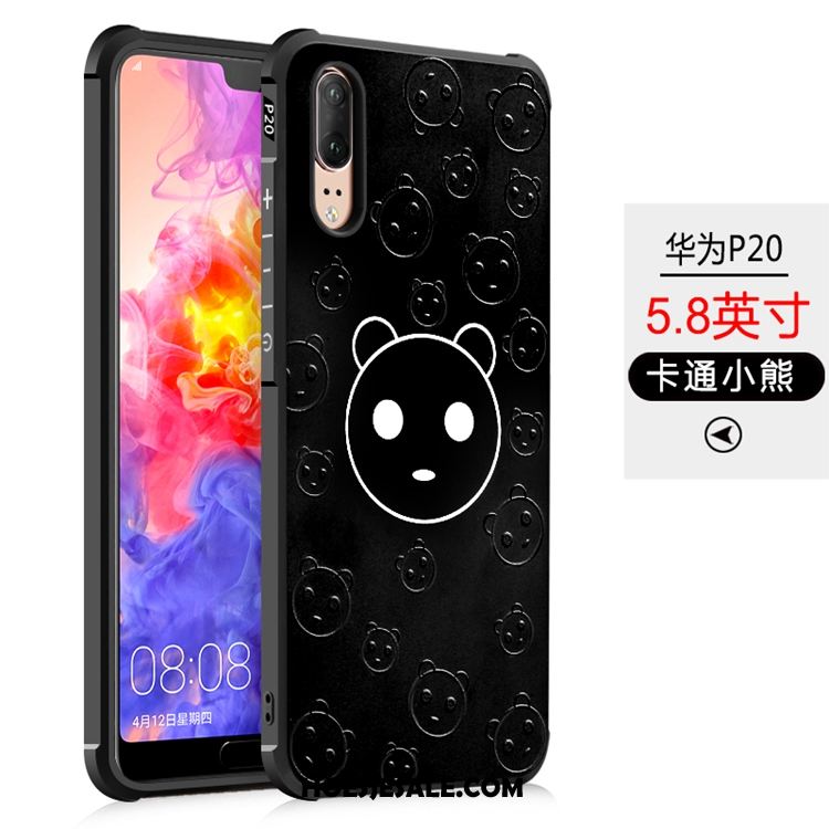 Huawei P20 Hoesje Hoes Mobiele Telefoon Gasbag Ondersteuning Anti-fall Online