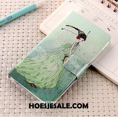 Huawei P20 Hoesje Mobiele Telefoon Bescherming Purper Anti-fall Leren Etui Sale