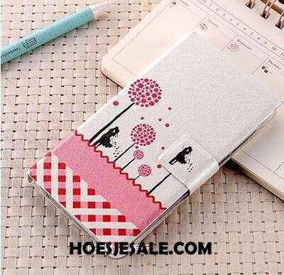 Huawei P20 Hoesje Mobiele Telefoon Bescherming Purper Anti-fall Leren Etui Sale