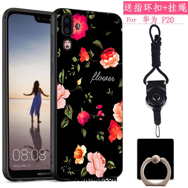 Huawei P20 Hoesje Mobiele Telefoon Spotprent All Inclusive Zacht Anti-fall Korting