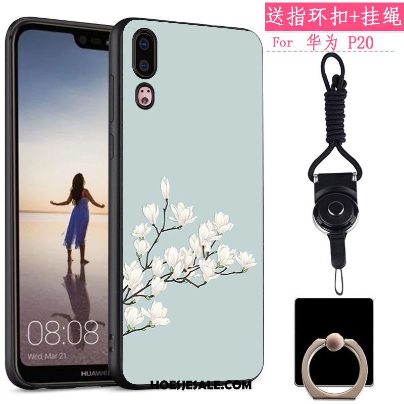 Huawei P20 Hoesje Mobiele Telefoon Spotprent All Inclusive Zacht Anti-fall Korting