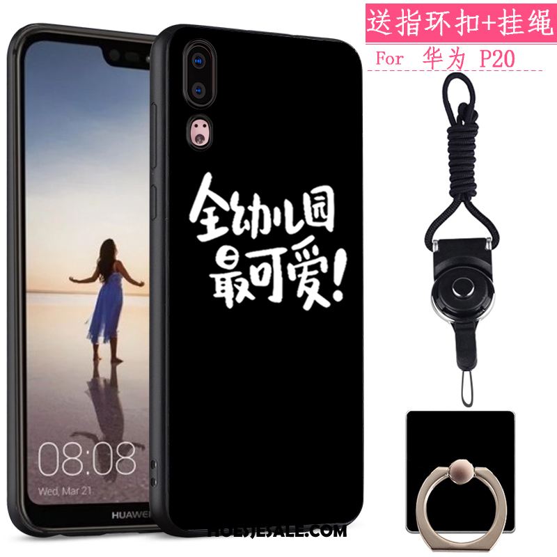 Huawei P20 Hoesje Mobiele Telefoon Spotprent All Inclusive Zacht Anti-fall Korting