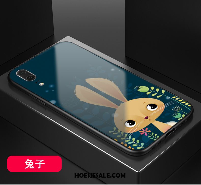 Huawei P20 Hoesje Persoonlijk Zwart Mobiele Telefoon Hard Hoes Kopen