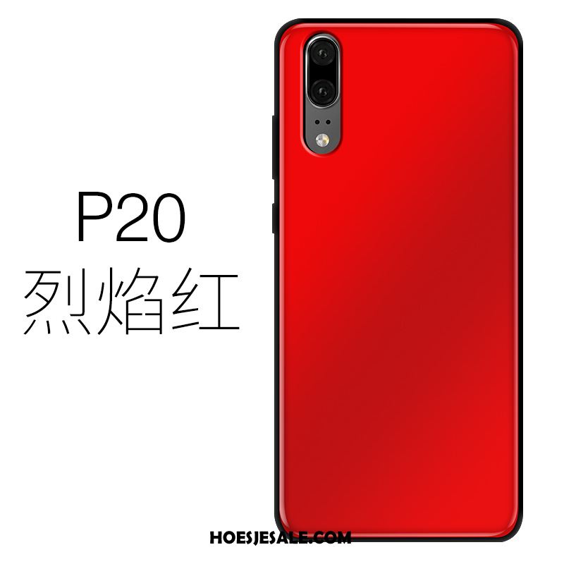 Huawei P20 Hoesje Siliconen Licht Mobiele Telefoon Groen Dun Kopen