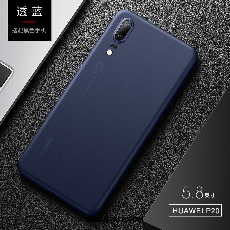 Huawei P20 Hoesje Zwart Nieuw Mobiele Telefoon Blauw Dun Aanbiedingen