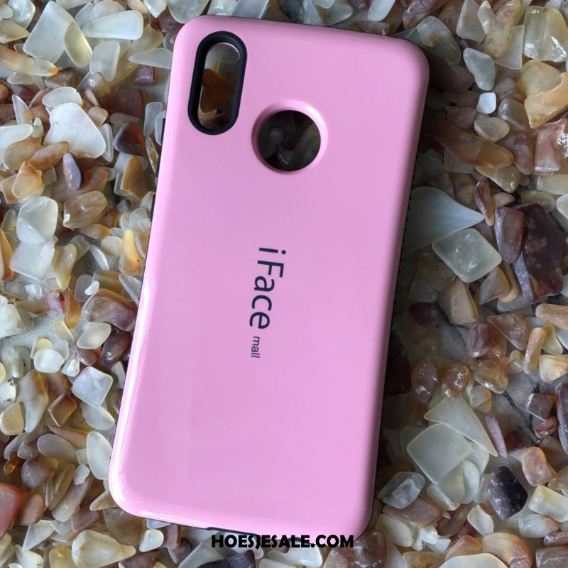 Huawei P20 Lite Hoesje All Inclusive Roze Siliconen Mobiele Telefoon Hoes Sale