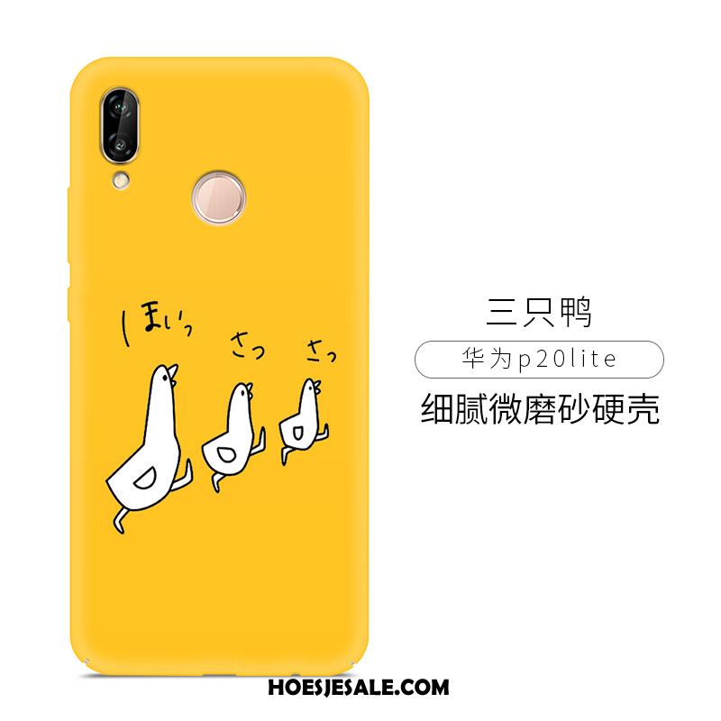Huawei P20 Lite Hoesje Bescherming Eenvoudige Mooie Spotprent Mobiele Telefoon Online