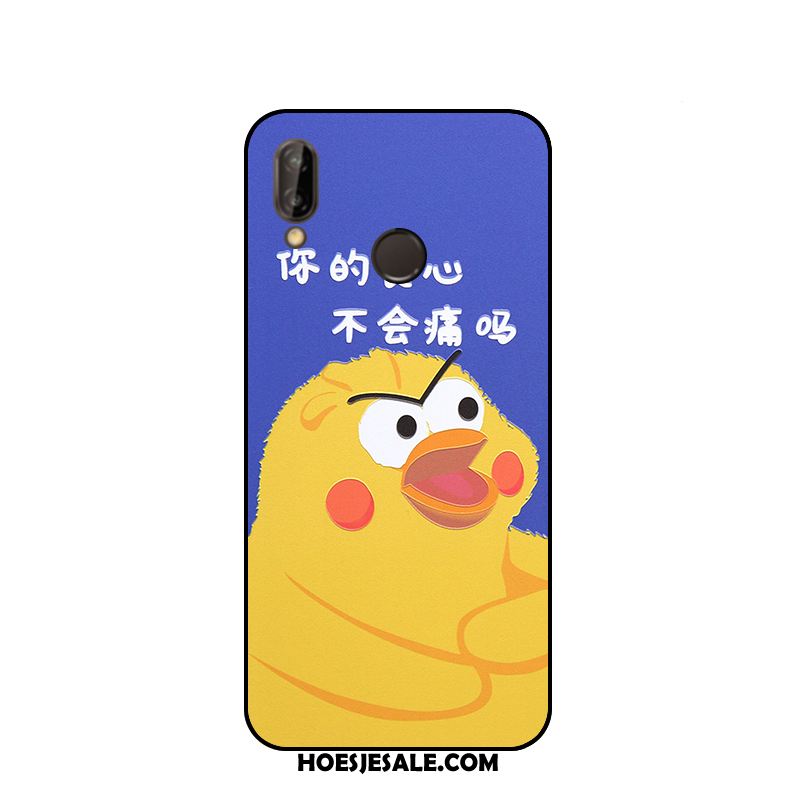 Huawei P20 Lite Hoesje Bescherming Geel Mobiele Telefoon Hanger Oranje Sale