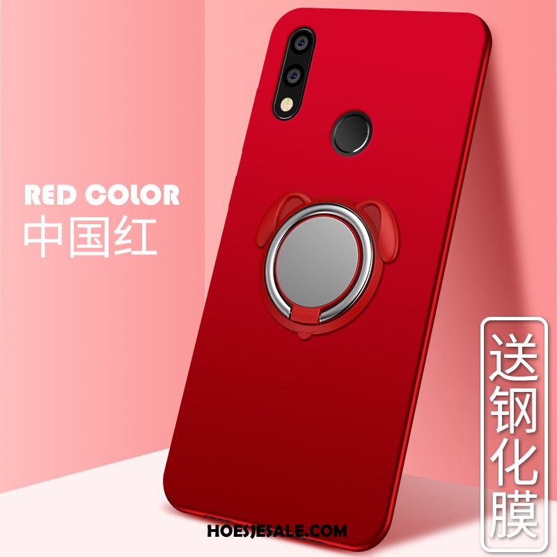 Huawei P20 Lite Hoesje Bescherming Siliconen Mobiele Telefoon Ondersteuning Anti-fall Winkel
