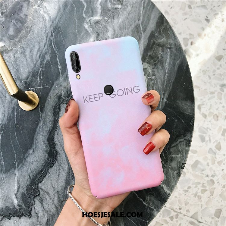 Huawei P20 Lite Hoesje Blauw Vers Anti-fall Bescherming Eenvoudige Aanbiedingen