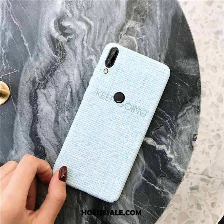 Huawei P20 Lite Hoesje Blauw Vers Anti-fall Bescherming Eenvoudige Aanbiedingen