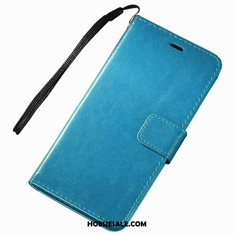 Huawei P20 Lite Hoesje Folio Bescherming Nieuw Portemonnee Leren Etui Korting