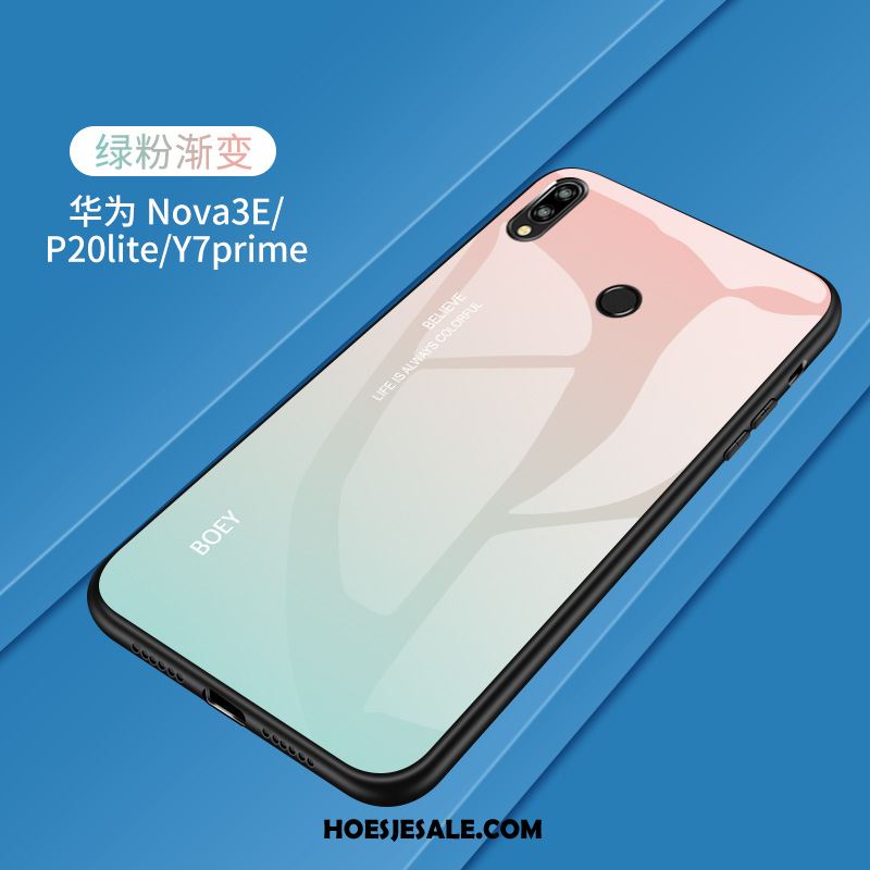 Huawei P20 Lite Hoesje Hoes Jeugd Gehard Glas Geel Mobiele Telefoon Online