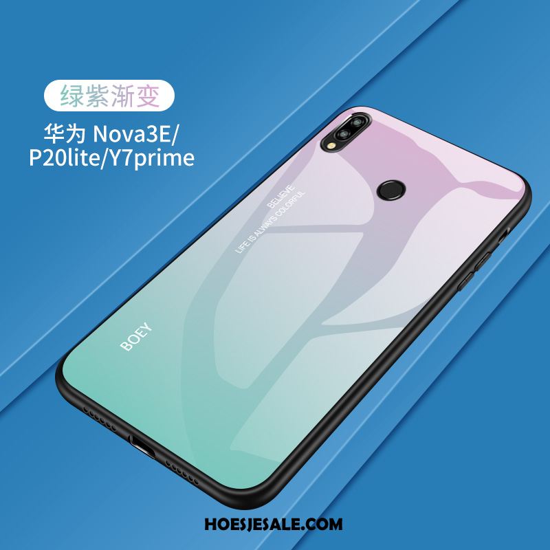 Huawei P20 Lite Hoesje Hoes Jeugd Gehard Glas Geel Mobiele Telefoon Online