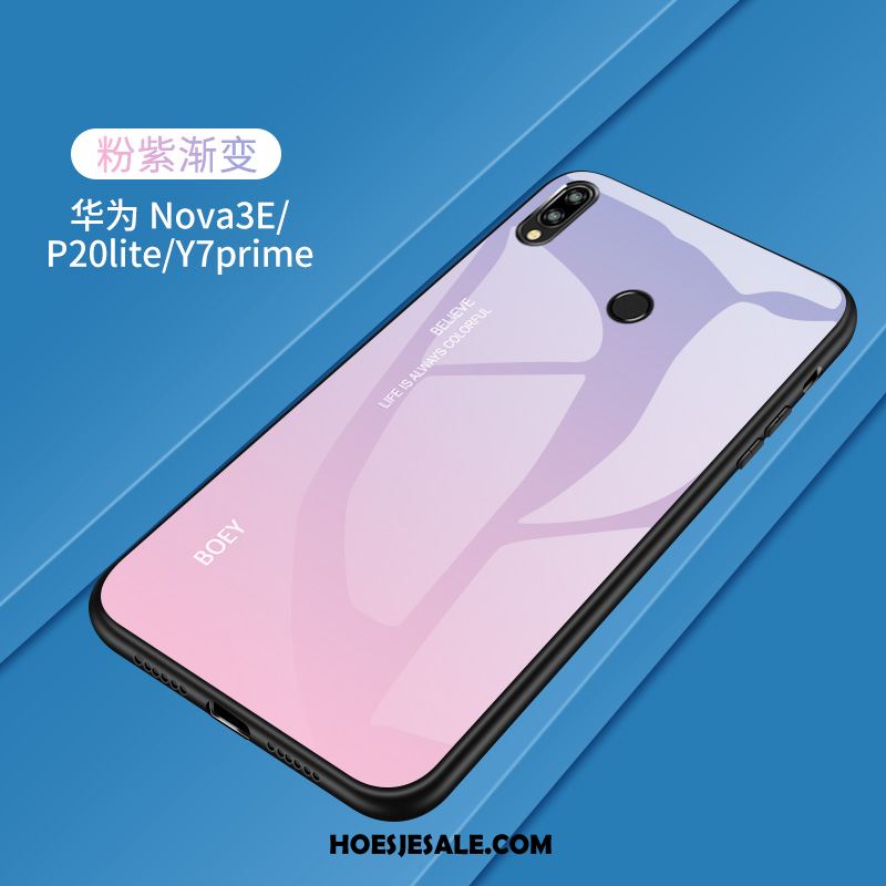 Huawei P20 Lite Hoesje Hoes Jeugd Gehard Glas Geel Mobiele Telefoon Online