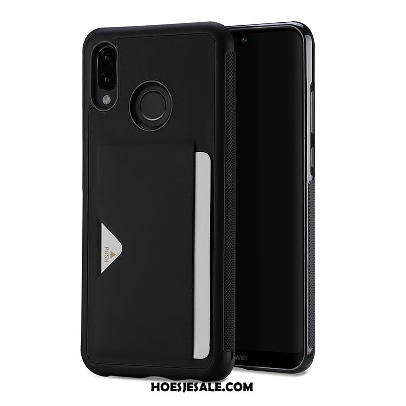 Huawei P20 Lite Hoesje Kaart Mobiele Telefoon Rood Tas Hoes Sale