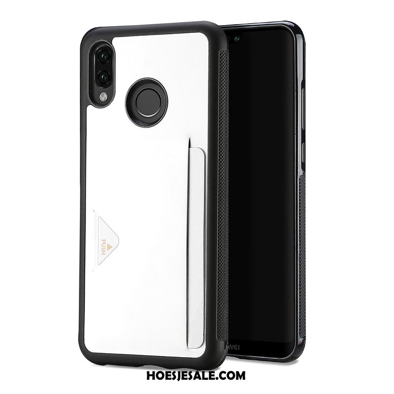 Huawei P20 Lite Hoesje Kaart Mobiele Telefoon Rood Tas Hoes Sale