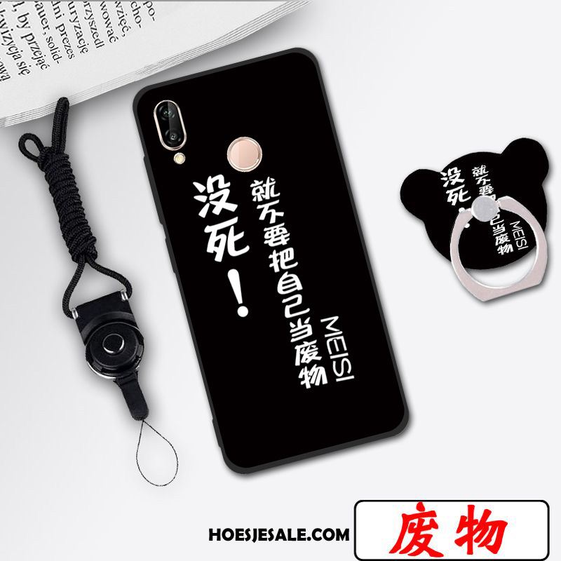 Huawei P20 Lite Hoesje Mobiele Telefoon Anti-fall Zacht Spotprent Kleur Goedkoop