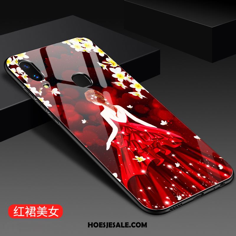 Huawei P20 Lite Hoesje Mobiele Telefoon Hoes Spiegel Siliconen Trendy Merk