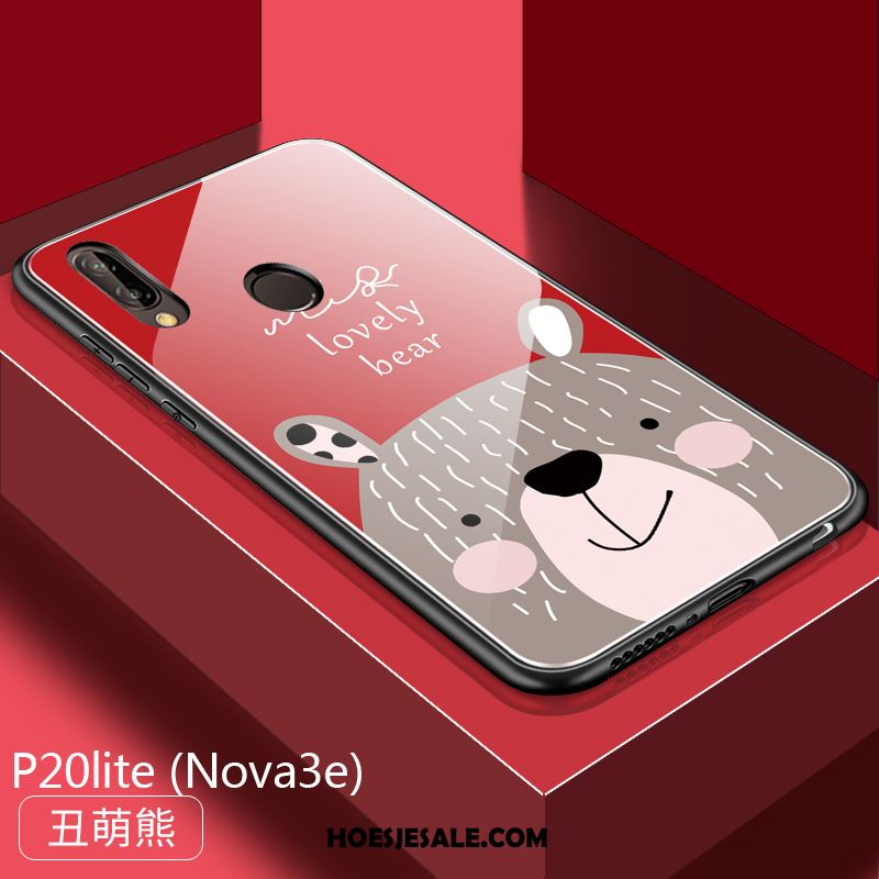 Huawei P20 Lite Hoesje Mode Hanger Nieuw Mobiele Telefoon Wit Sale