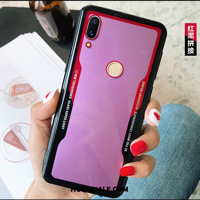 Huawei P20 Lite Hoesje Rood Hoes Doorzichtig Mobiele Telefoon Anti-fall Sale