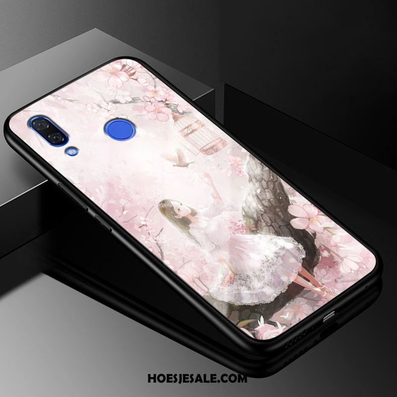 Huawei P20 Lite Hoesje Spotprent Net Red Lovers Anti-fall Persoonlijk Sale