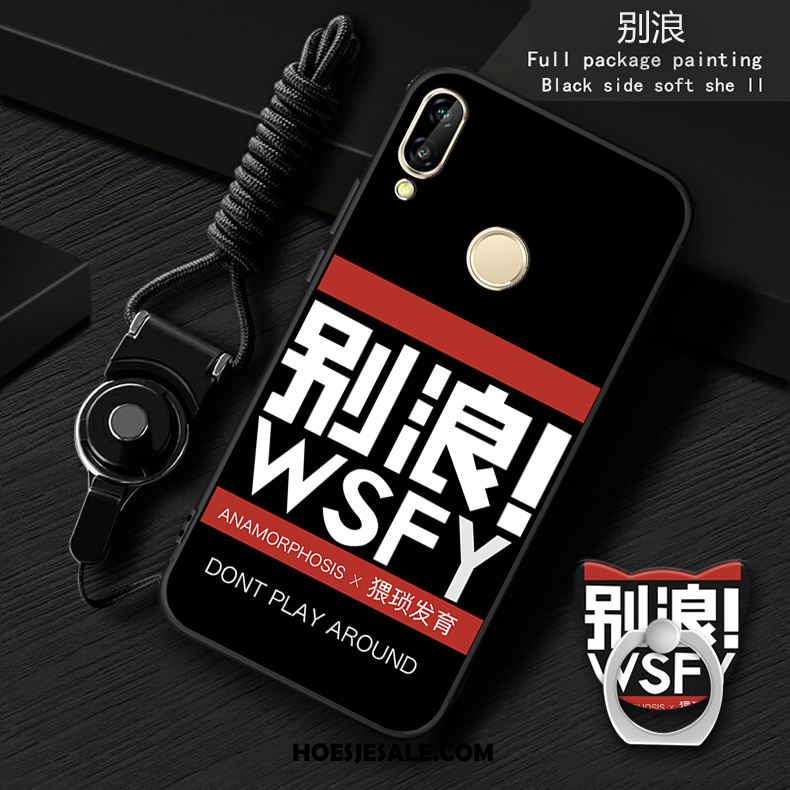 Huawei P20 Lite Hoesje Trend Net Red Bescherming Wit Mobiele Telefoon Kopen