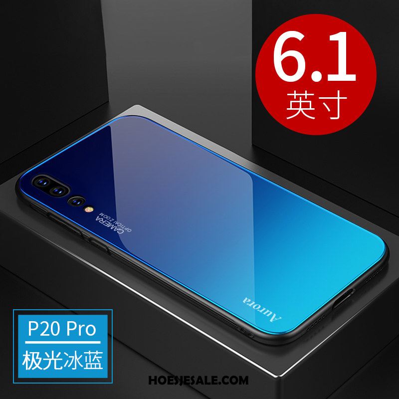 Huawei P20 Pro Hoesje All Inclusive Purper Nieuw Gehard Glas Mobiele Telefoon Online