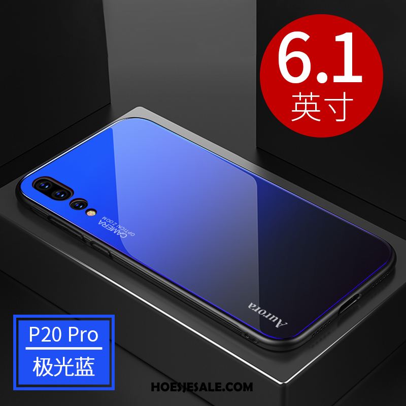 Huawei P20 Pro Hoesje All Inclusive Purper Nieuw Gehard Glas Mobiele Telefoon Online