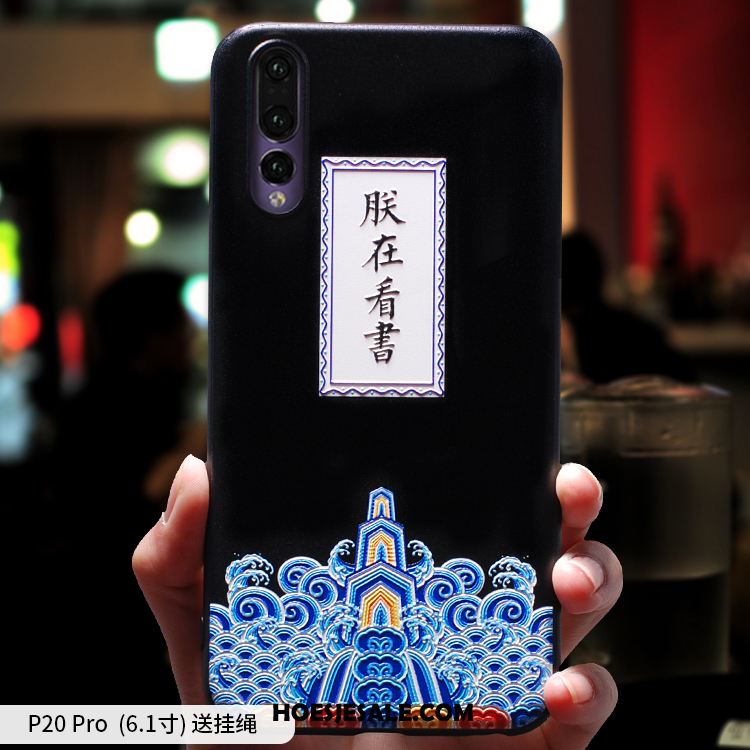 Huawei P20 Pro Hoesje Anti-fall Geel All Inclusive Trendy Merk Lovers Online