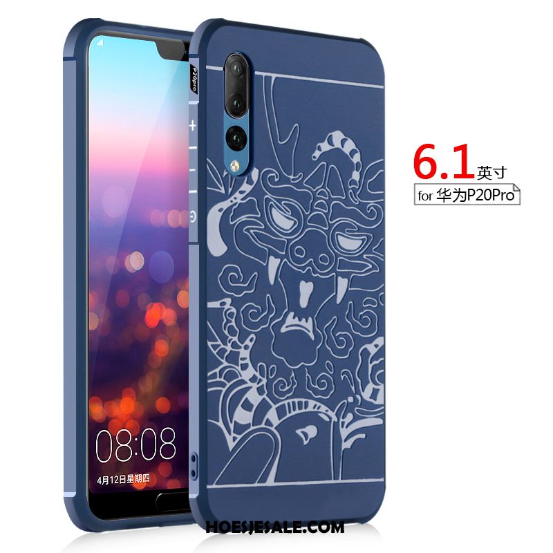 Huawei P20 Pro Hoesje Anti-fall Mobiele Telefoon Blauw Nieuw Hemming Kopen